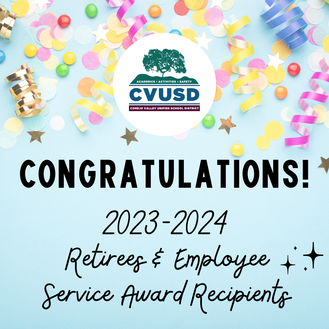  Congratulations to our 2023-2024 Retirees and Employee Service Award Recipients!